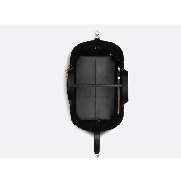 Dior large black leather every day bag nwt with Removable interior pouch - Picture 5 of 8